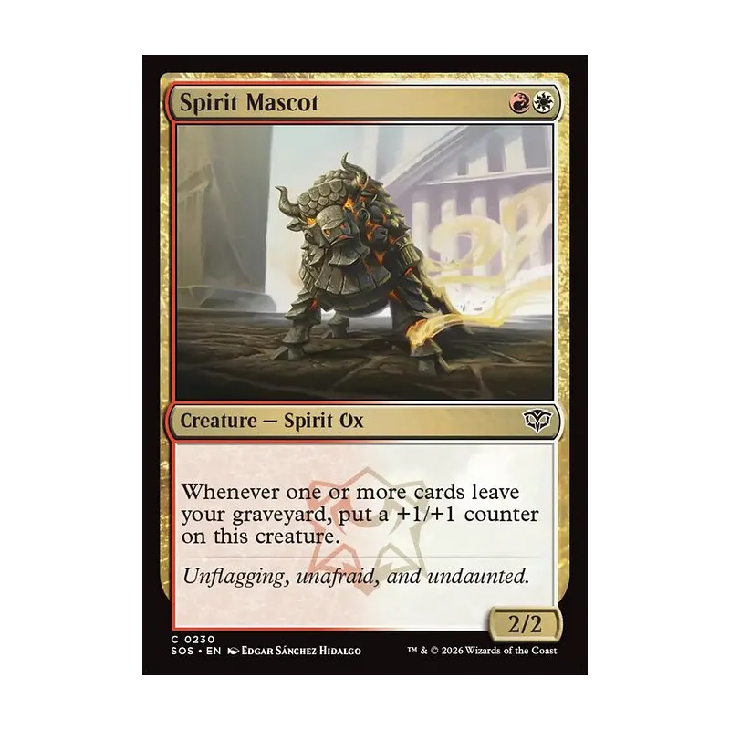 Spirit Mascot - Secrets of Strixhaven (Near Mint)