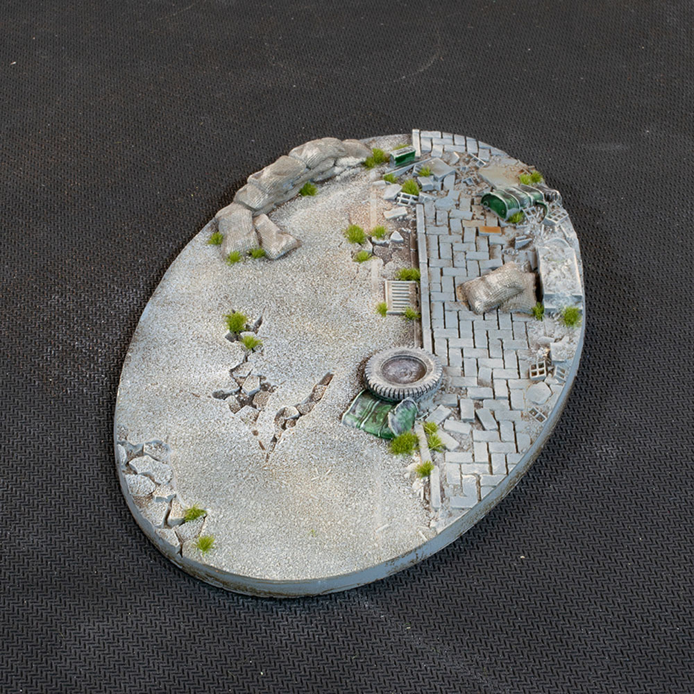 Battle Ready Bases: Urban Warfare - Oval 170mm (1)