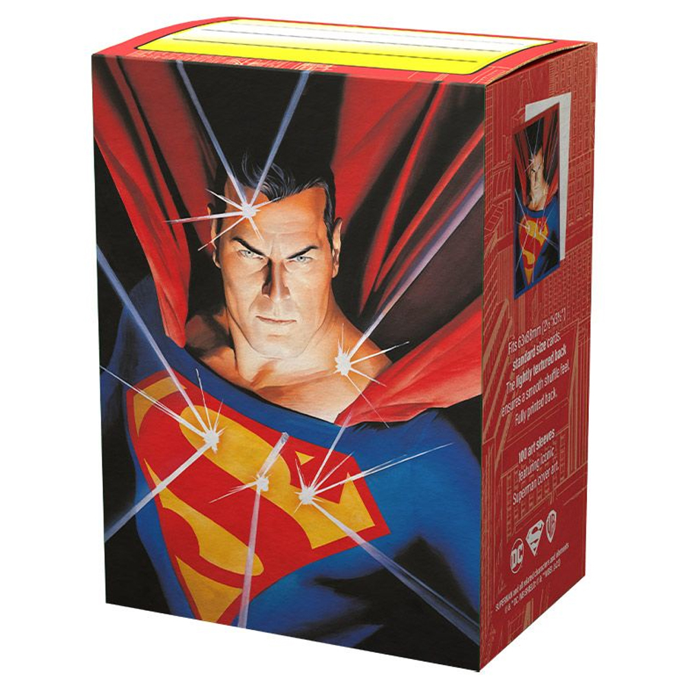 Dragon Shield Sleeves: Brushed - Superman (100) (Last Chance)
