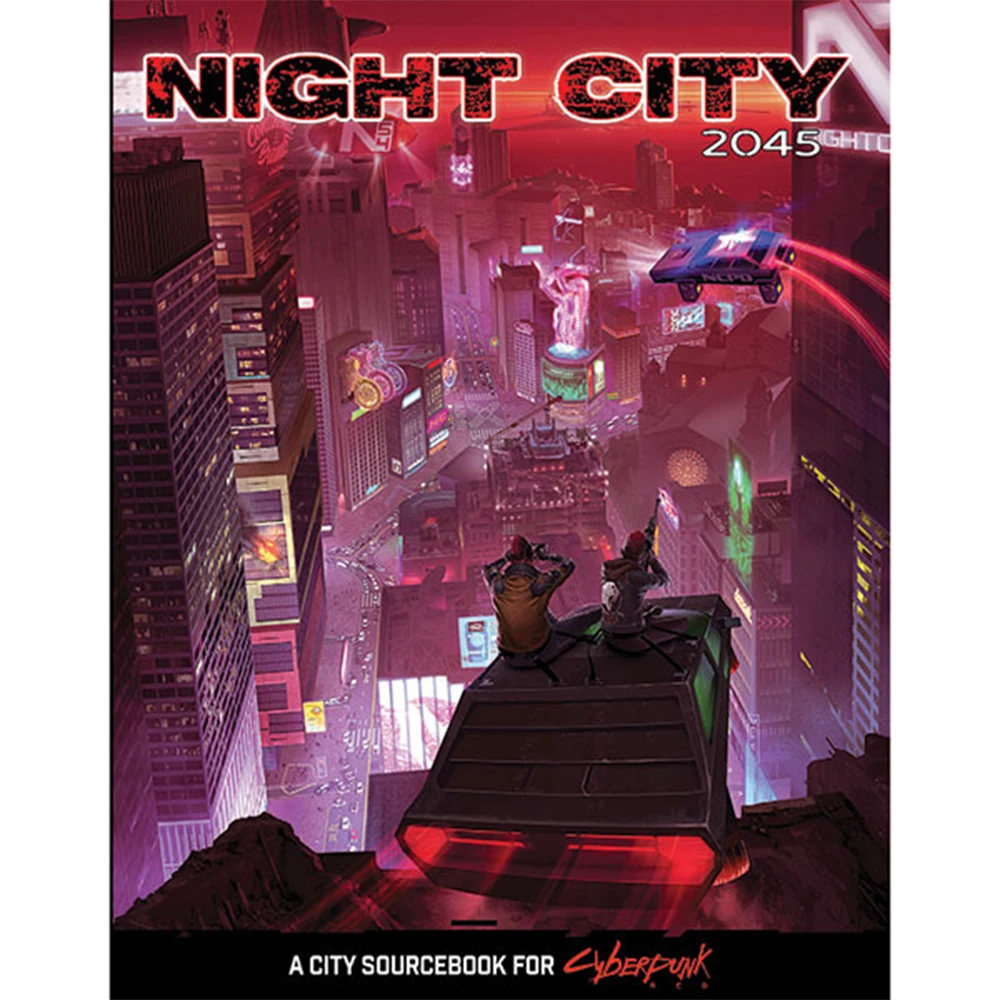 Cyberpunk Red RPG: Night City 2045 (Preorder)