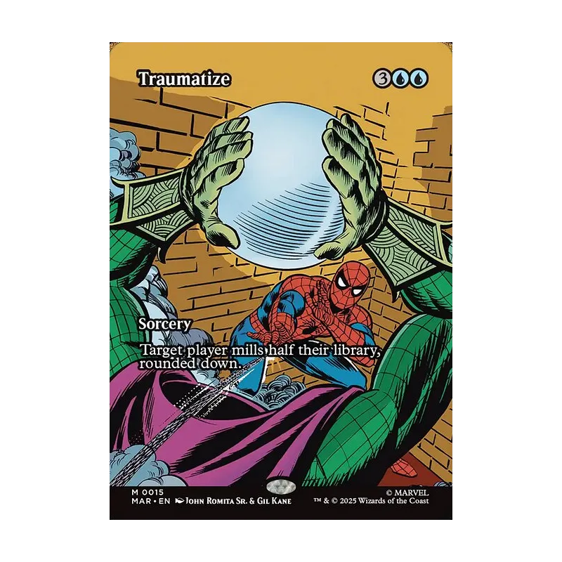 Traumatize (Borderless) - Marvel Universe (Near Mint)
