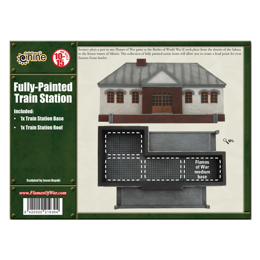 Battlefield in a Box: Flames of War - Train Station
