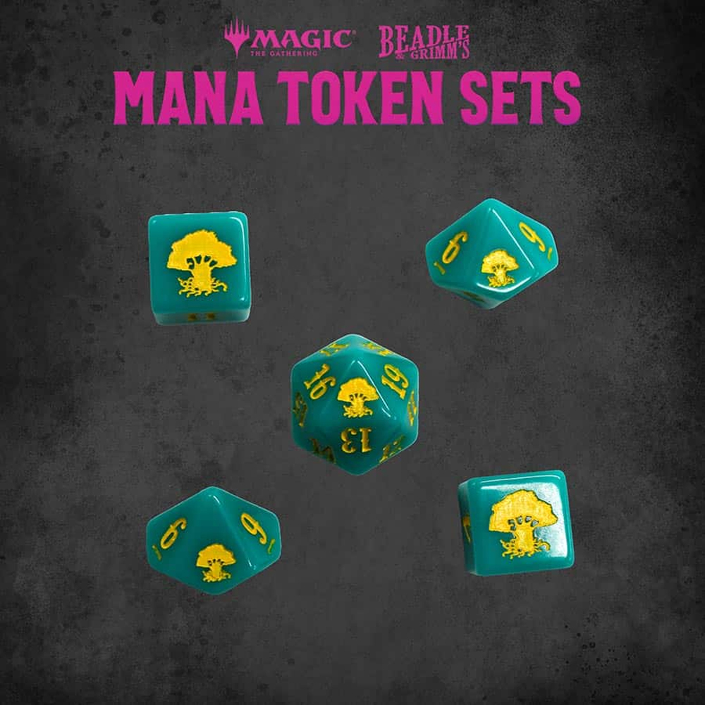 MTG: Green Mana - Token Set