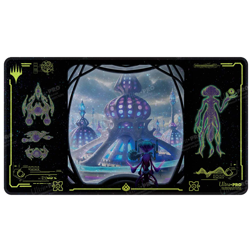 MtG Holofoil Playmat: Edge of Eternities - Uthros, Titanic Godcore
