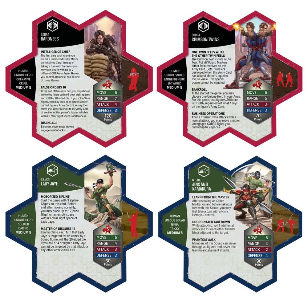 G.I. JOE Heroscape: Strike Forces Army Expansion (Pre-Painted) (Preorder)