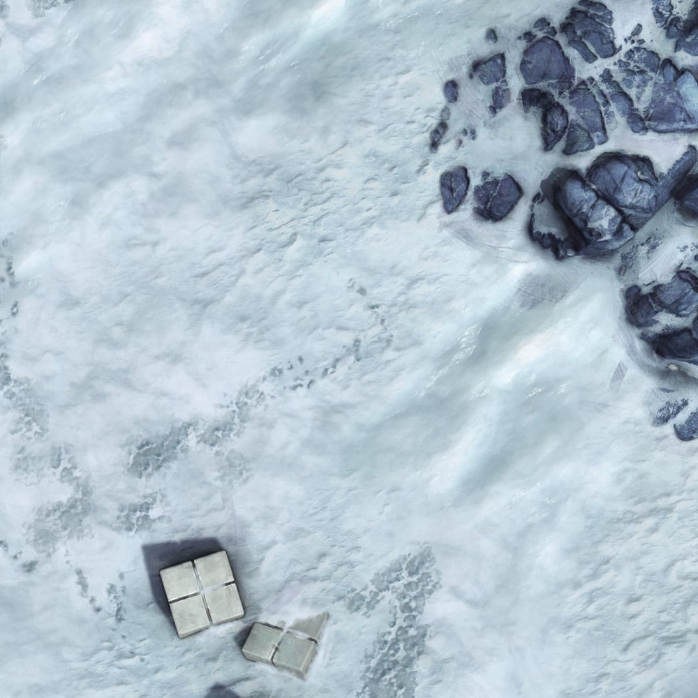 Galactic Warzones: Rebel Outpost - Gaming Mat