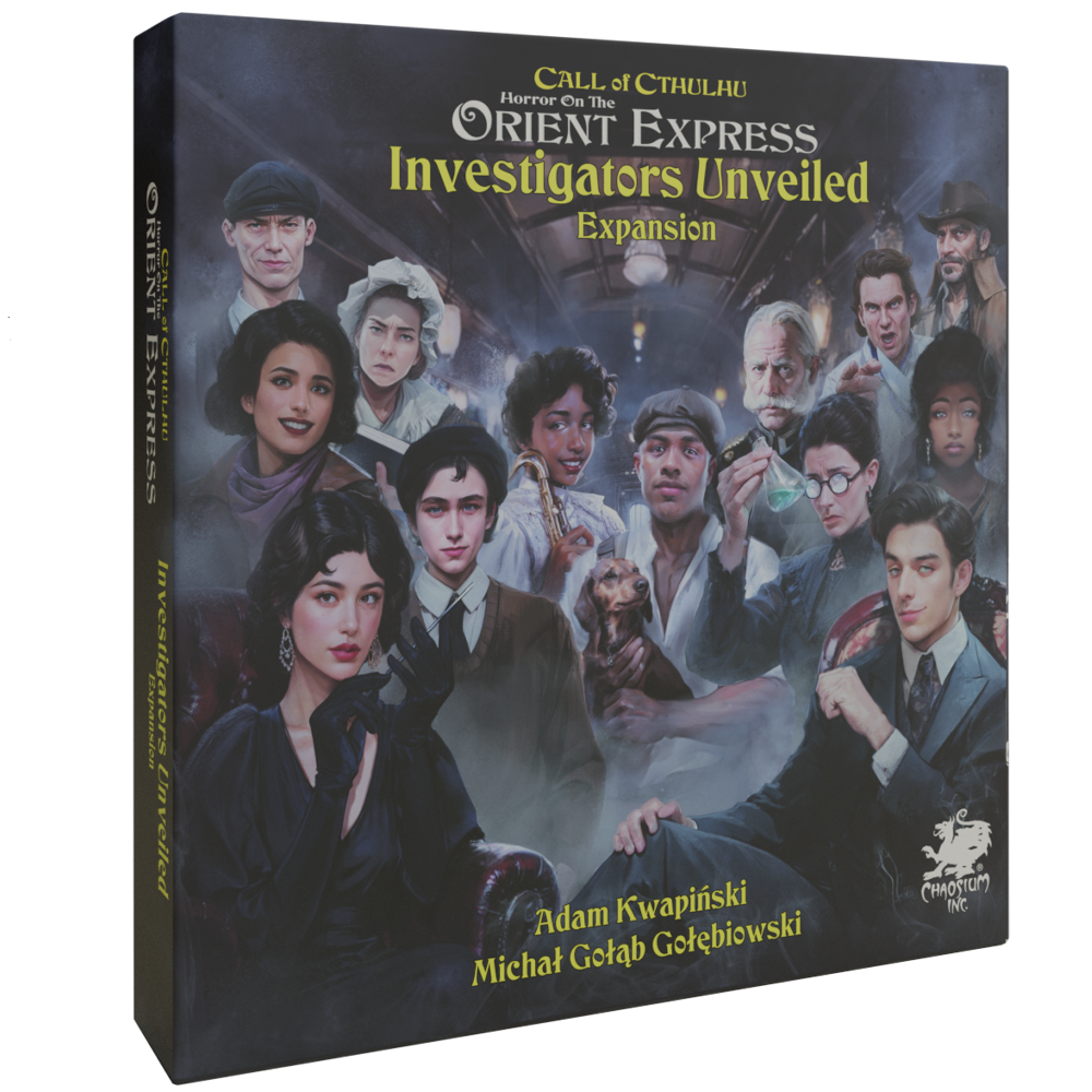 Horror on the Orient Express: The Board Game - Investigators Unveiled Expansion (Preorder)