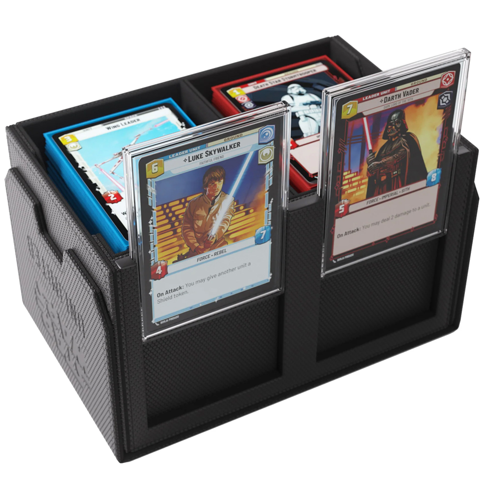 Star Wars Unlimited Double Deck Pod: Black (Villainy)
