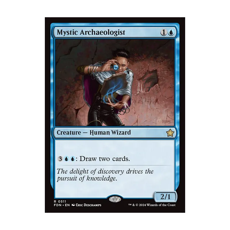 Mystic Archaeologist - Foundations (Near Mint)