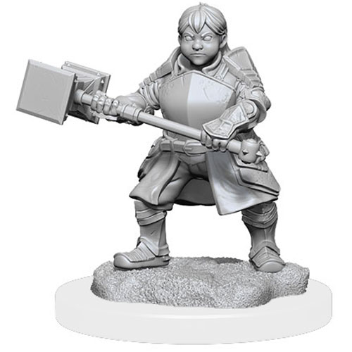 Critical Role Unpainted Minis: W1 Dwarf Dwendalian Empire Fighter