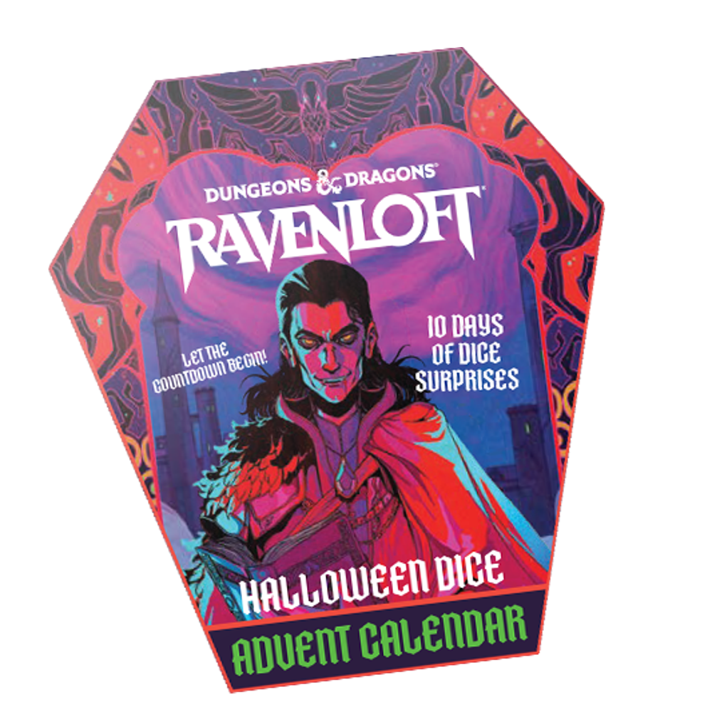 D&D Halloween Advent Dice Calendar: Ravenloft (Preorder)
