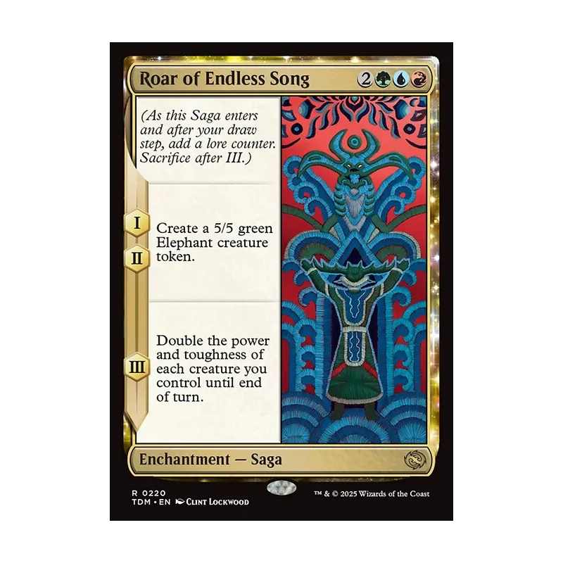 Roar of Endless Song - Tarkir: Dragonstorm (Near Mint)
