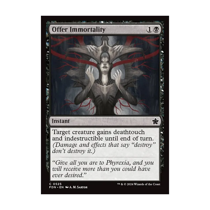 Offer Immortality - Foundations (Near Mint)