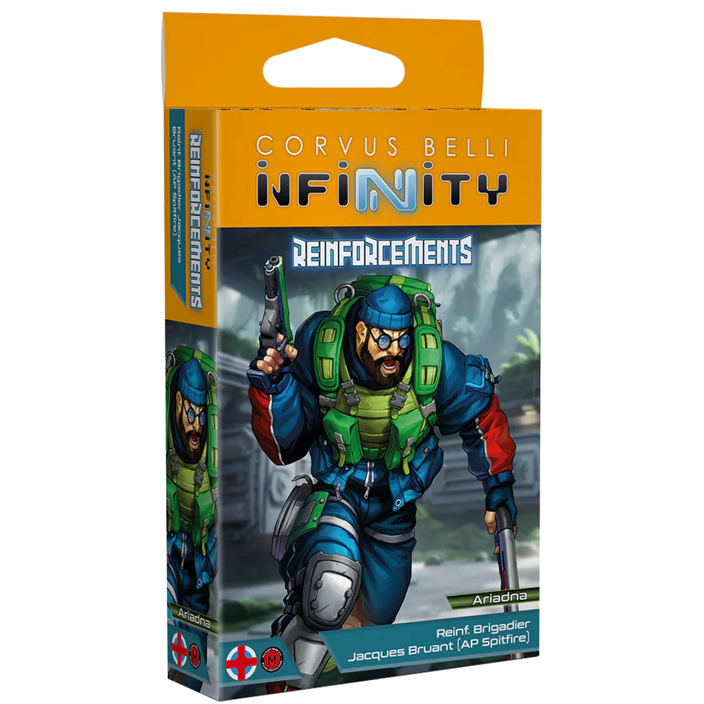 Infinity: Ariadna - Reinf. Brigadier Jacques Bruant (AP Spitfire)