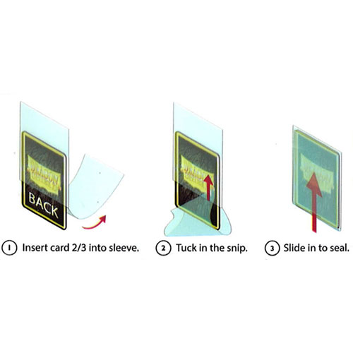 Dragon Shield Sleeves: Perfect Fit Sealable - Smoke (100)