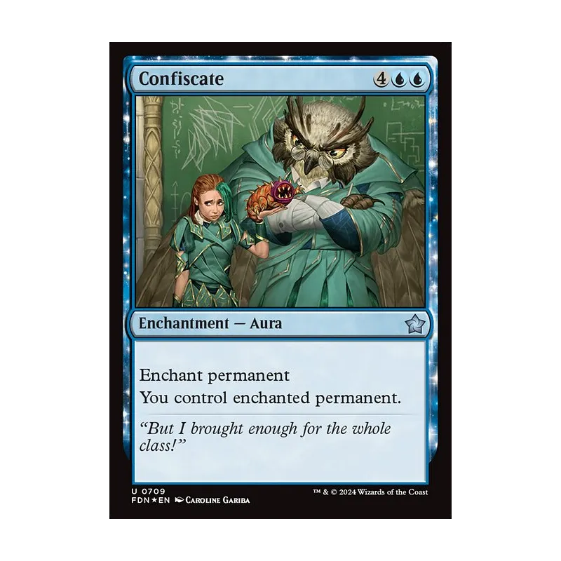 Confiscate - Foundations (Foil Near Mint)