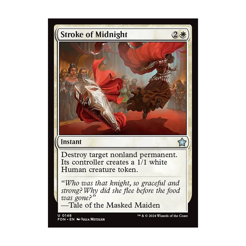 Stroke of Midnight - Foundations (Foil Near Mint)