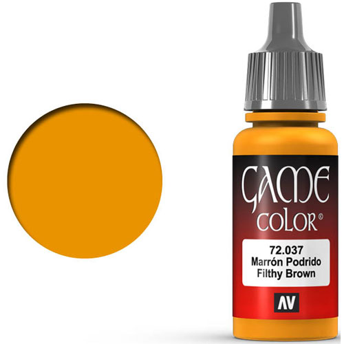Vallejo Game Color: Filthy Brown (17ml)