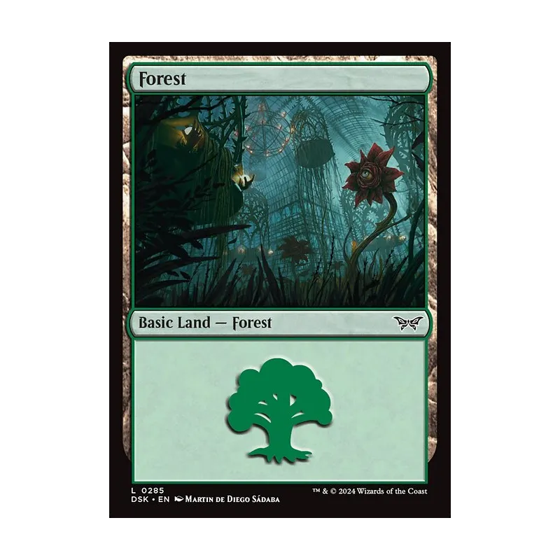 Forest (0285) - Duskmourn: House of Horror (Near Mint)