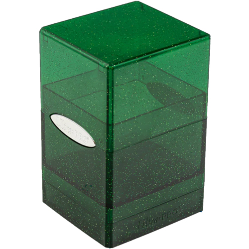 Satin Tower: Glitter Green