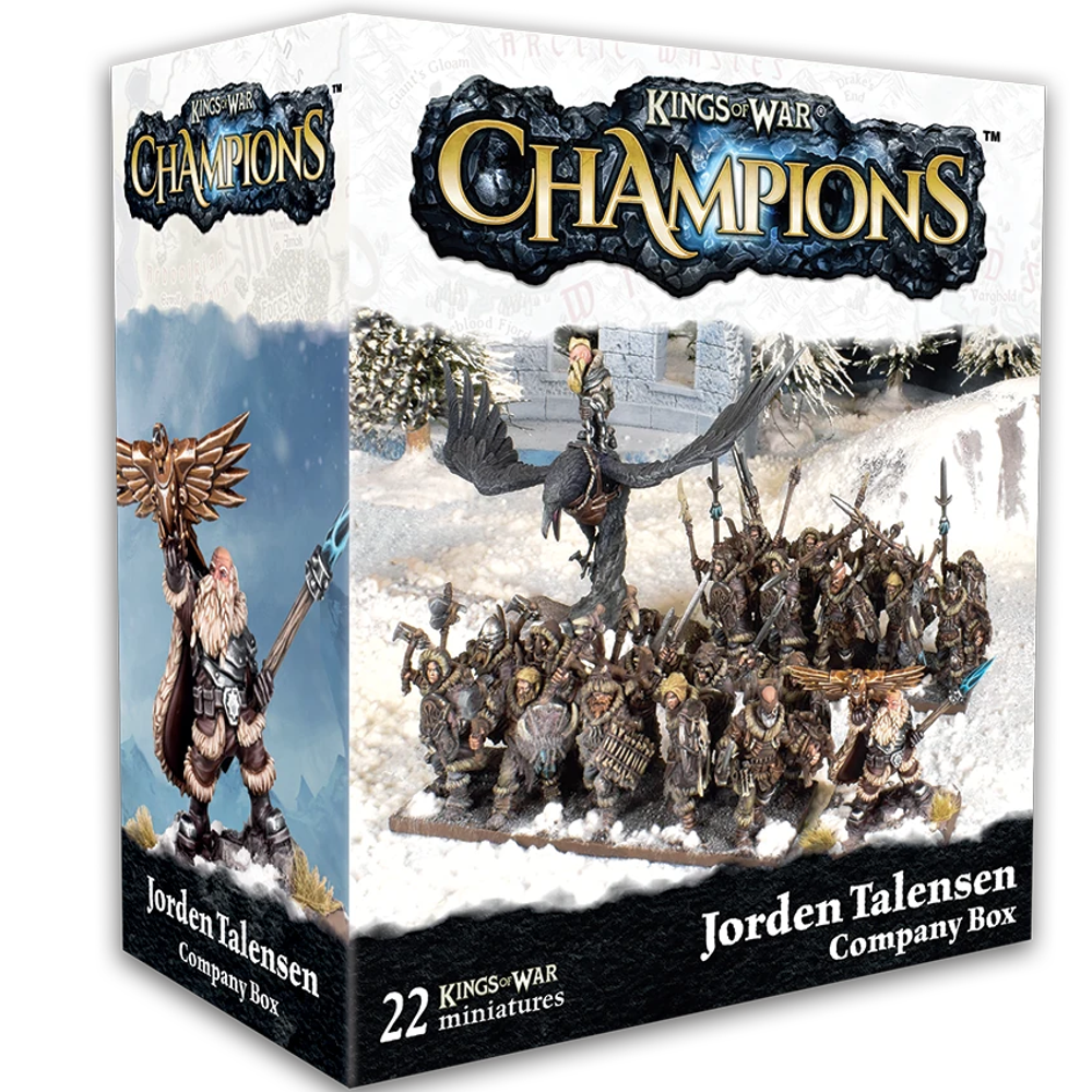Kings of War: Champions - Jorden Talensen Company Box