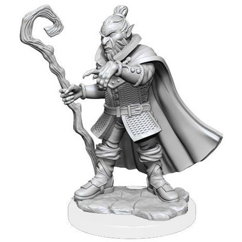 Critical Role Unpainted Minis: W1 Hobgoblin Wizard & Druid