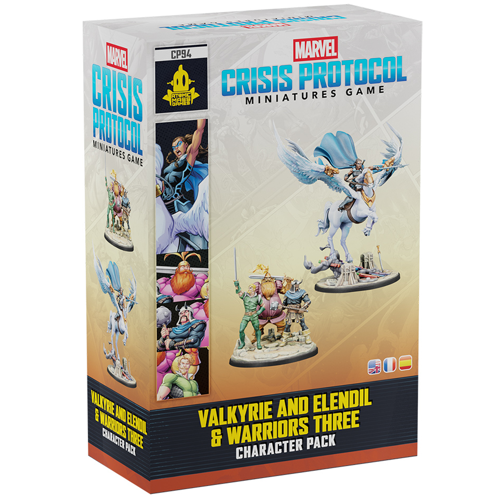 Marvel Crisis Protocol: Valkyrie on Elendil & Warriors Three