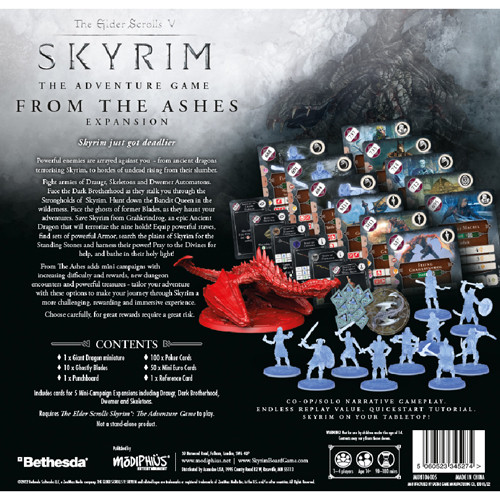Skyrim: The Adventure Game - From the Ashes Expansion