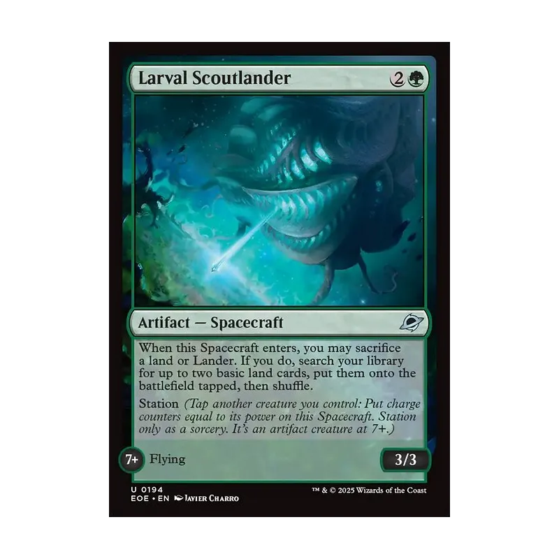 Larval Scoutlander - Edge of Eternities (Near Mint)
