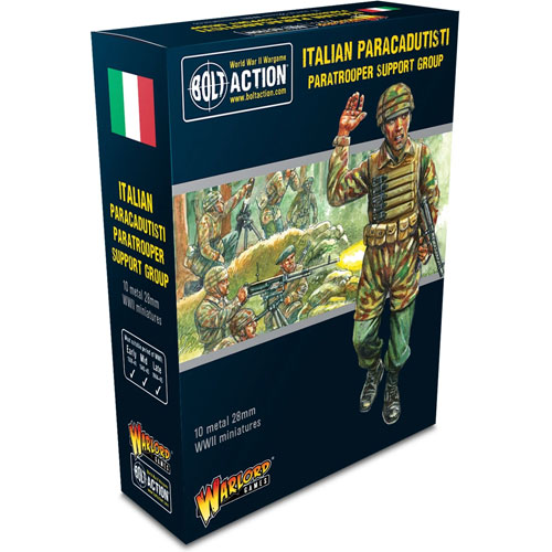 Bolt Action: Italian - Paracadutisti Support Group (Last Chance)