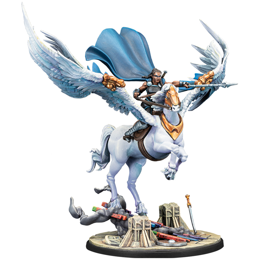 Marvel Crisis Protocol: Valkyrie on Elendil & Warriors Three