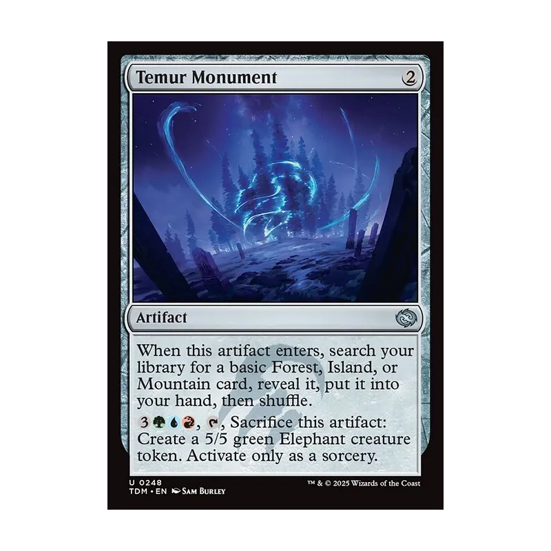 Temur Monument - Tarkir: Dragonstorm (Near Mint)