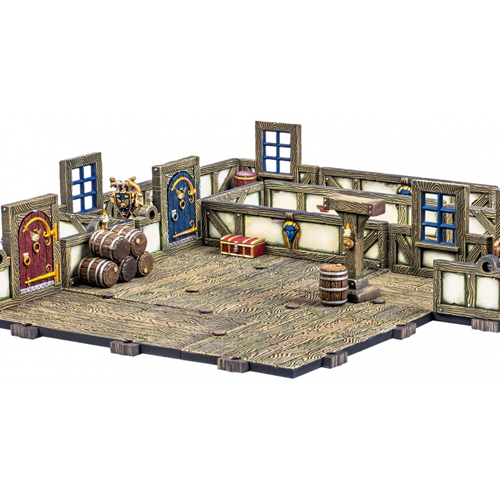 Dungeons & Lasers: Pathfinder - City of Absalom Half-Height Walls