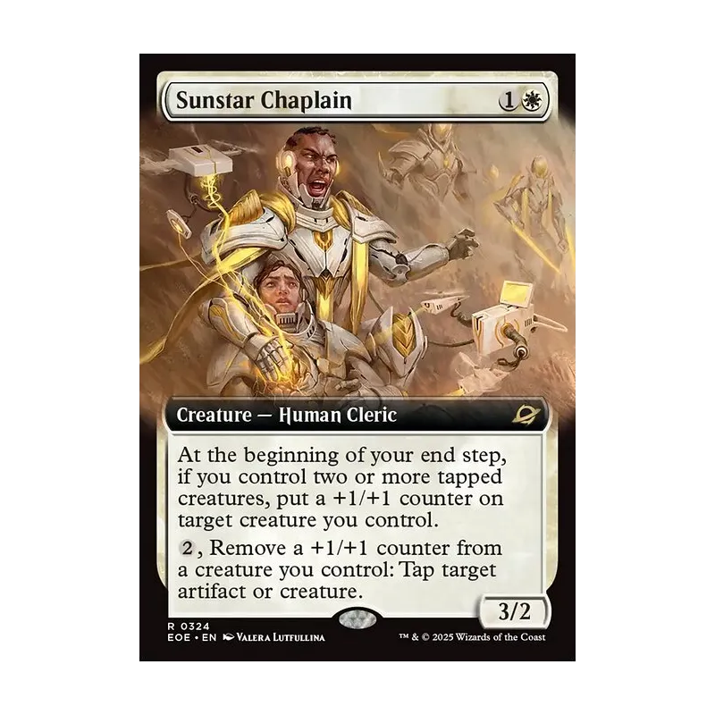 Sunstar Chaplain (Extended Art) - Edge of Eternities (Near Mint)