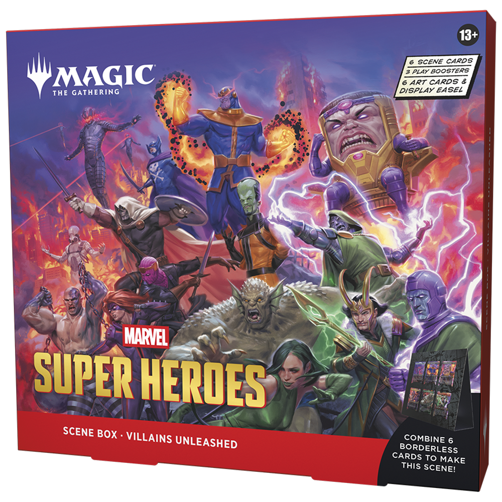 MTG: Marvel Super Heroes - Scene Box - Villains Unleashed