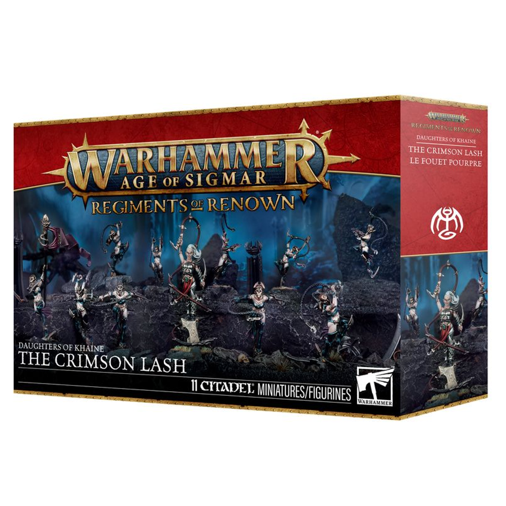 Warhammer Age of Sigmar: Regiments of Renown: Daughters of Khaine - The Crimson Lash