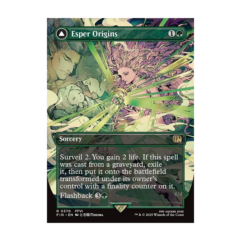 Esper Origins // Summon: Esper Maduin (Borderless) - Final Fantasy (Near Mint)