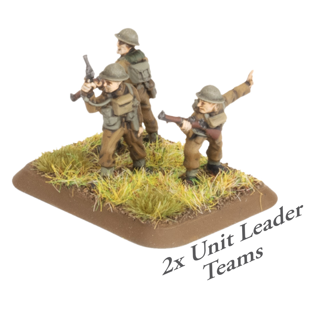Flames of War WW2: Blitzkrieg: British Starter Force - Rifle Company