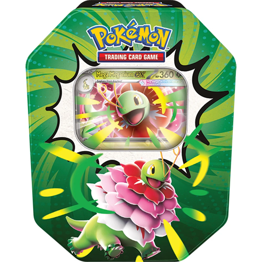 Pokemon TCG: Ascended Heroes Tin - Mega Meganium ex (Preorder)