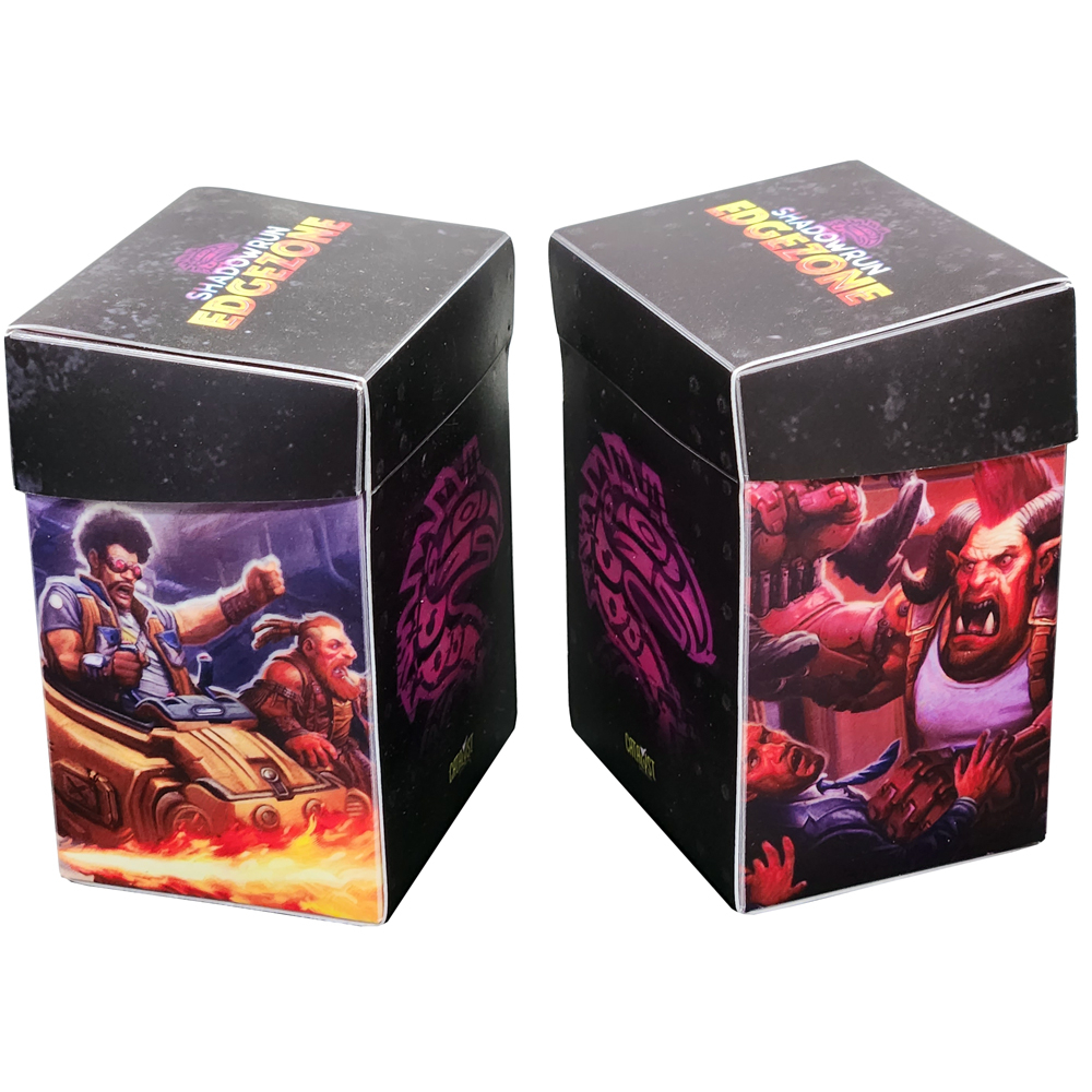 Shadowrun: Edge Zone Card Game - Deck Box Pack (2) (Clearance)
