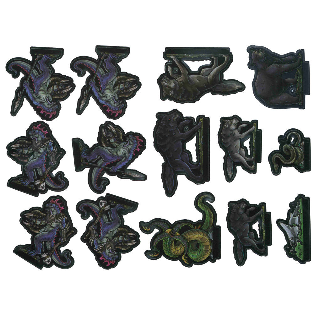 GTG 2D Minis: Wildlands Set