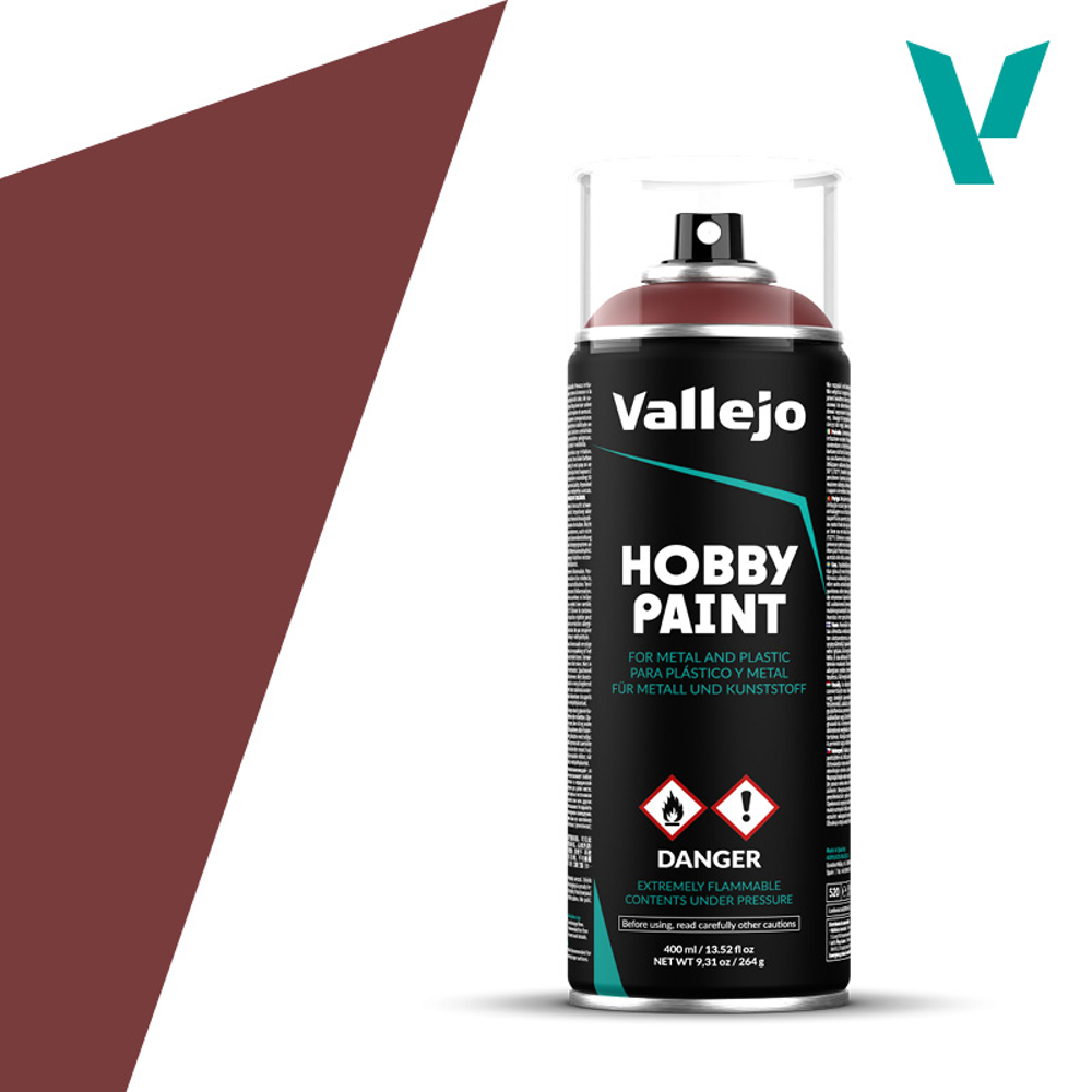 Vallejo Hobby Paint Aerosol: Gory Red (400ml)
