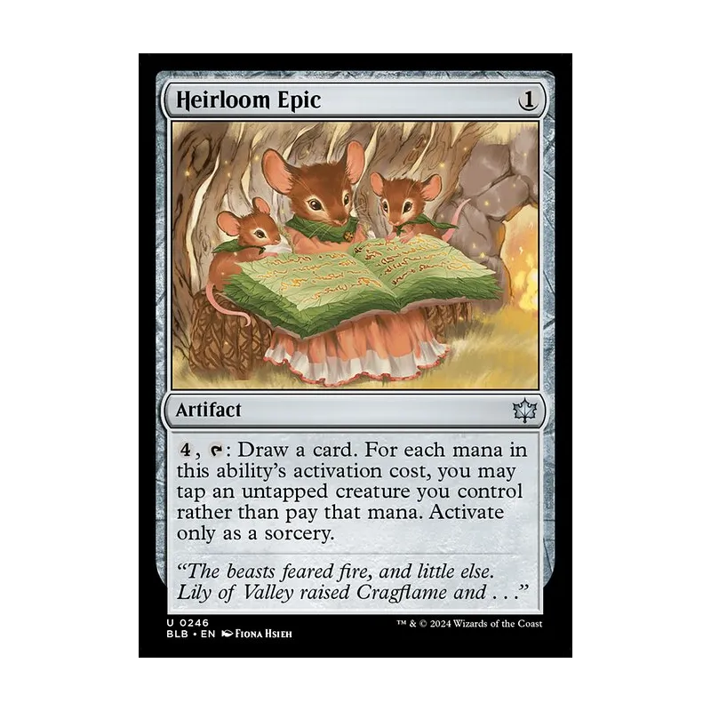 Heirloom Epic - Bloomburrow (Near Mint)