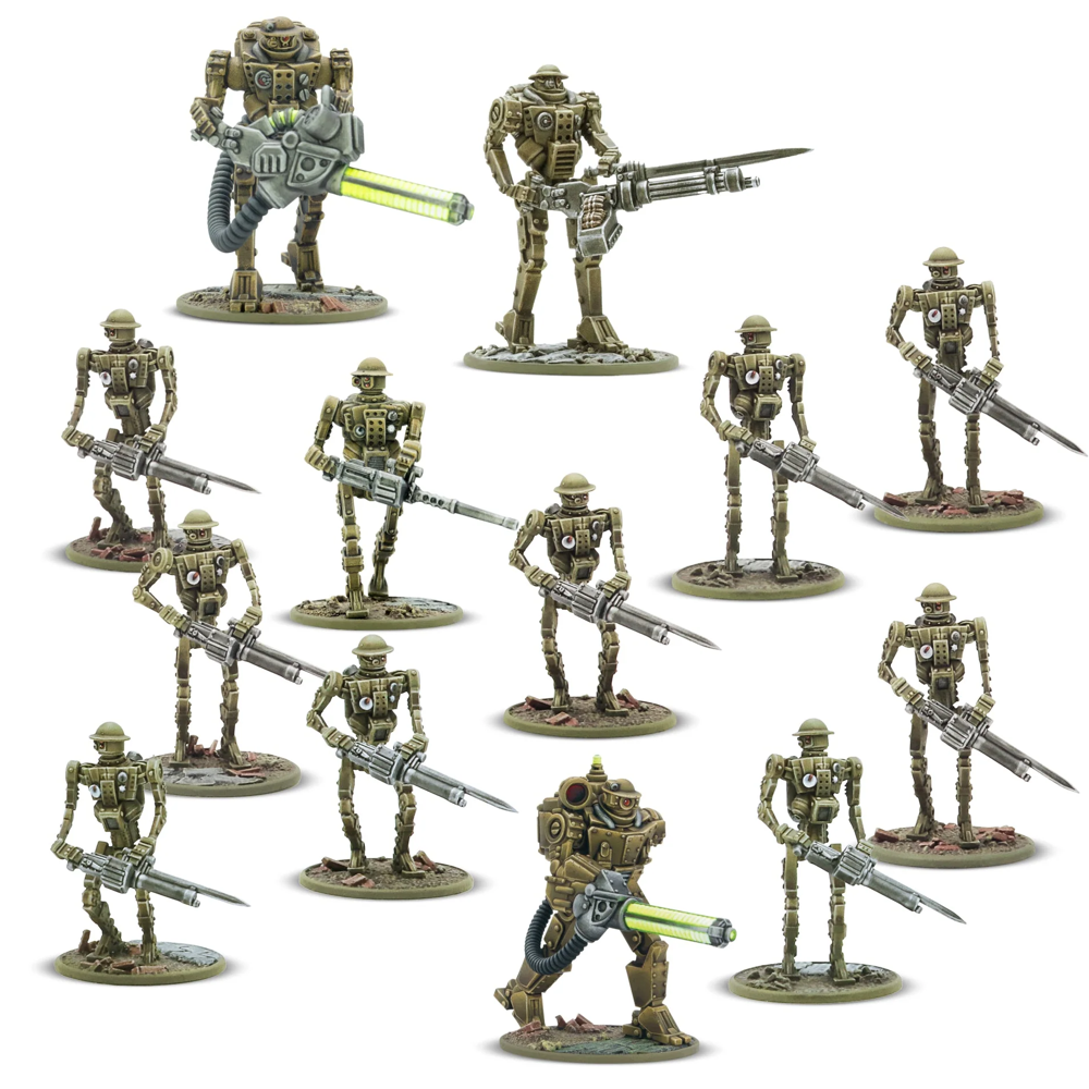 Konflikt '47: British Commonwealth - Automated Infantry Platoon