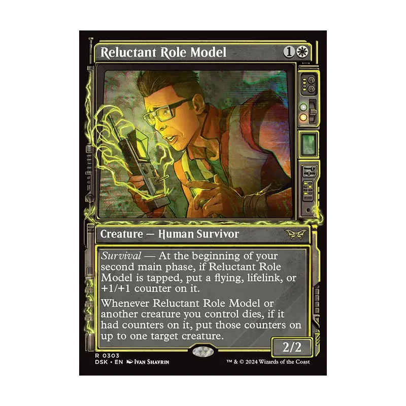 Reluctant Role Model (Showcase) - Duskmourn: House of Horror (Near Mint)