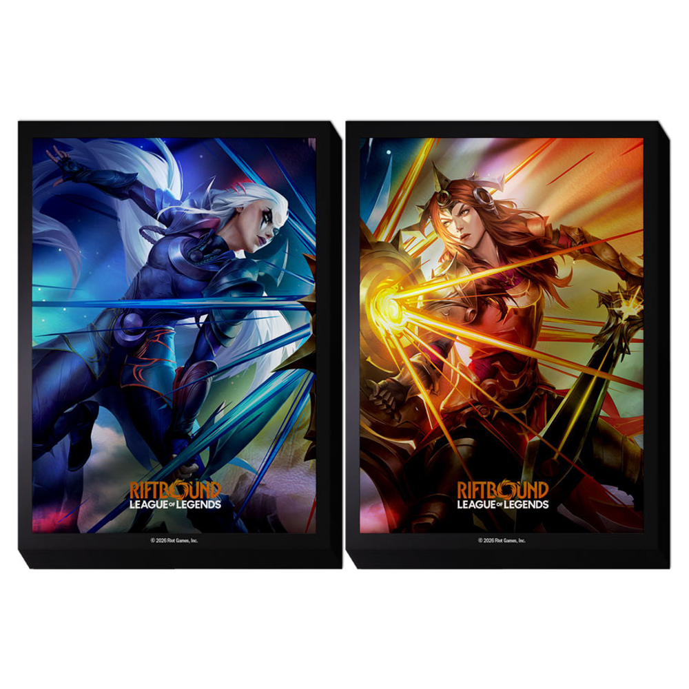 Riftbound Card Sleeves: Vendetta - Diana vs Leona (100) (New Arrival)