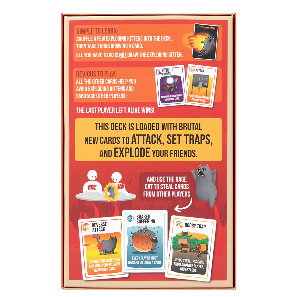 Exploding Kittens: Rage Mode (New Arrival)