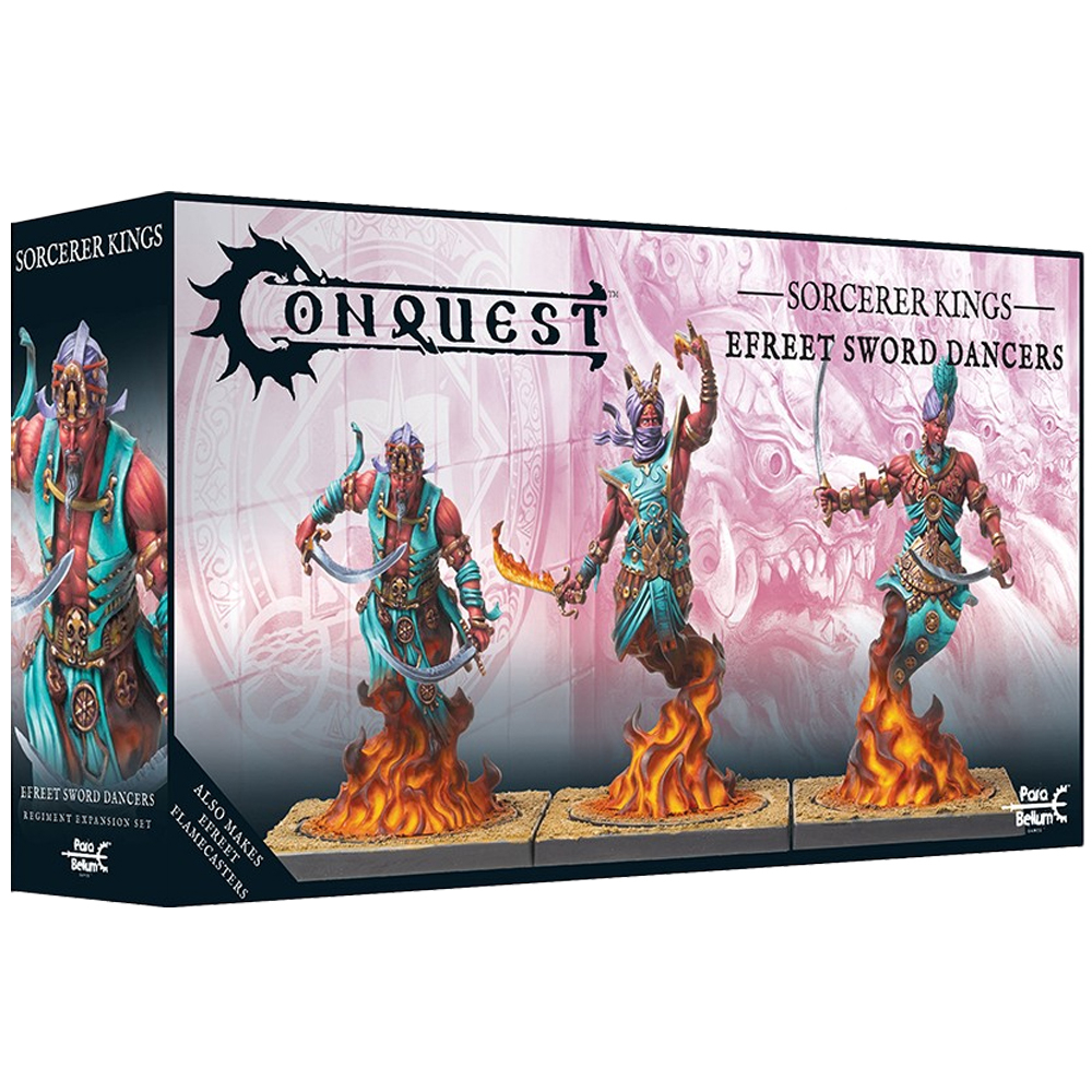 Conquest: Sorcerer Kings - Efreet Sword Dancers (Dual Kit)
