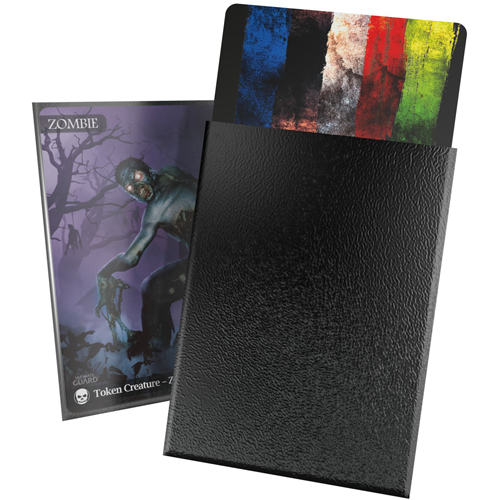 Cortex Standard Size Sleeves: Glossy Black (100)