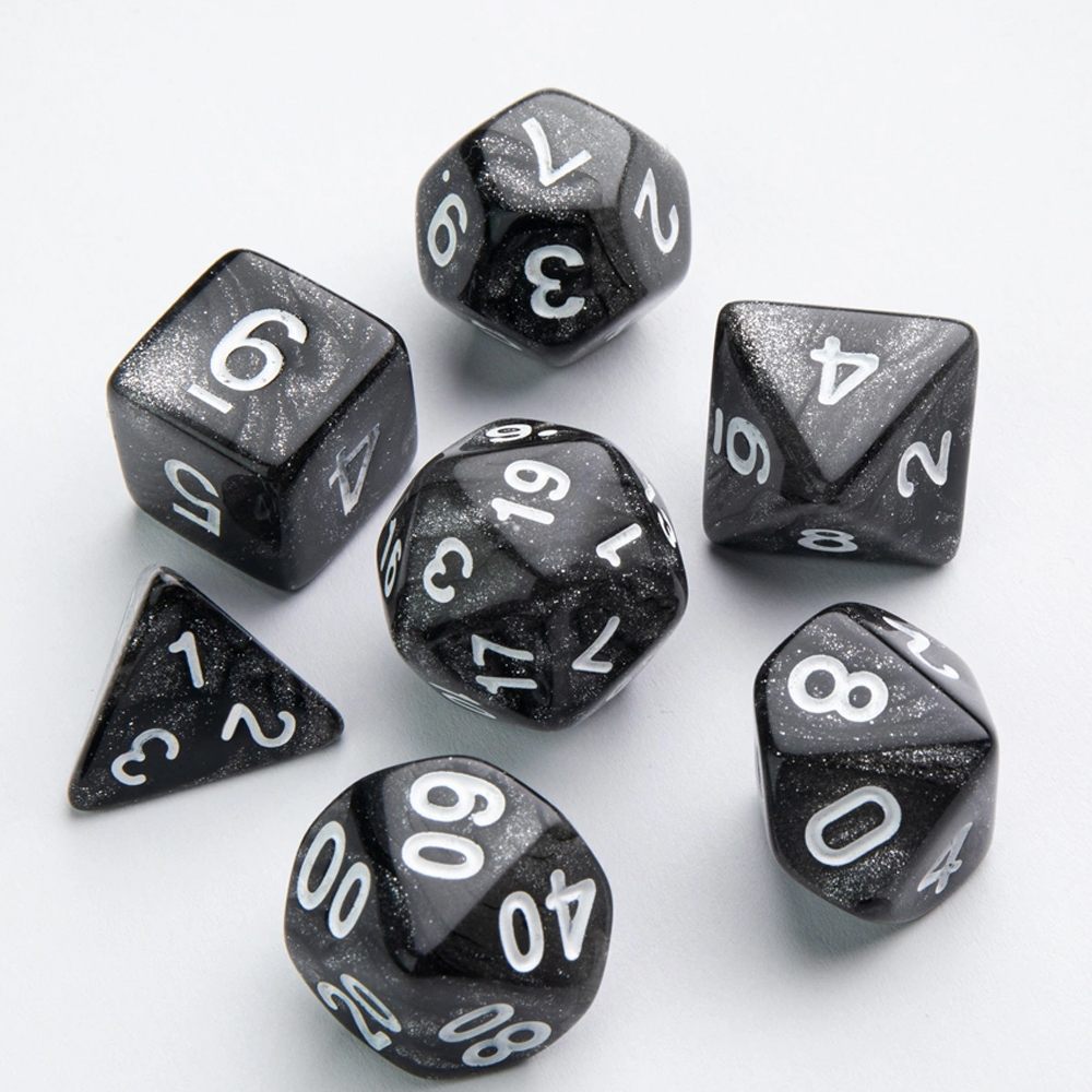 Galaxy Series Polyhedral Set: Moon (7) (Clearance)